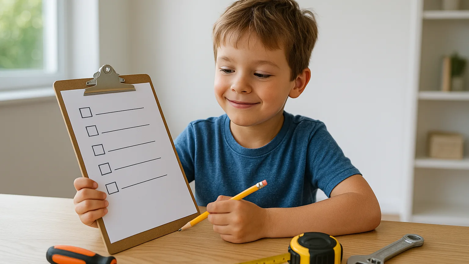 teaching kids basic home repairs